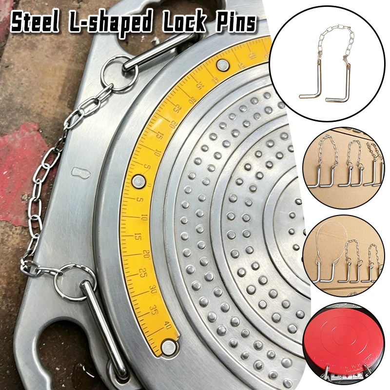 3D Turntable Locking Pin For Wheel Aligner Turnplate Replacement Iron Pin Fastener For Car Big Scissor Lift Auto Workshop Tool view 2