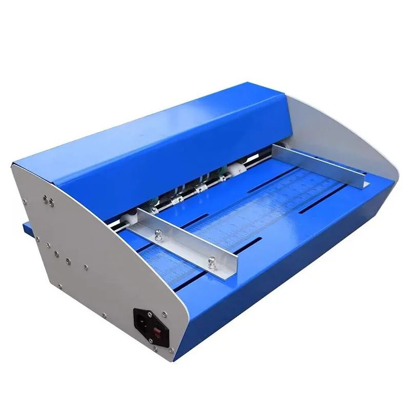 Imagem -04 - Máquina Elétrica de Vincar Papel Dobrável Perfurador 460 mm