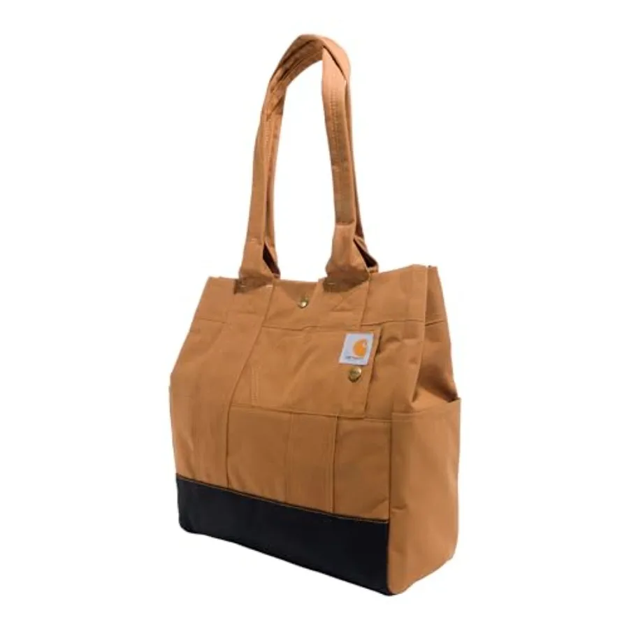 

Snap, Durable Water Resistant Tote Bag with Snap Closure