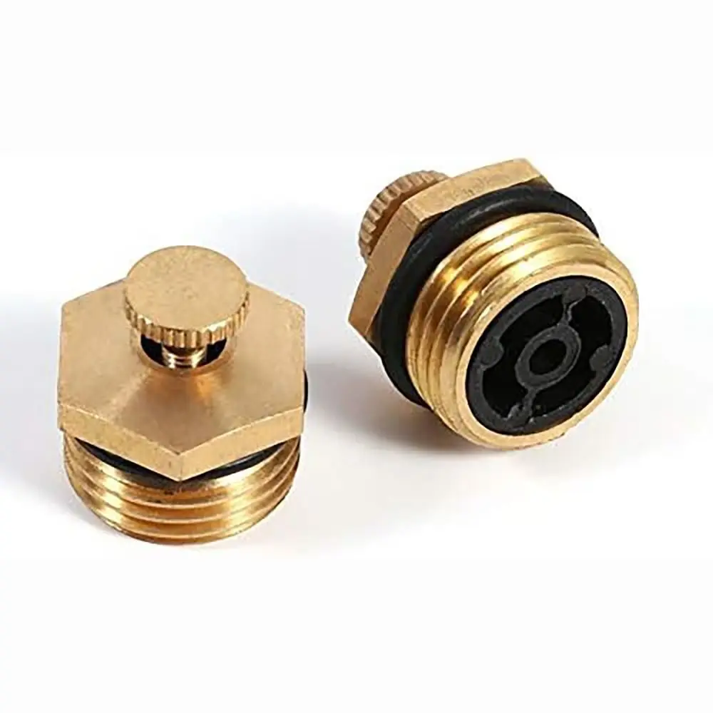 Brass Garden Watering Sprinkler Adjustable Lawn Spray Irrigation Misting Nozzle Greenhouse Atomizing Micro Sprinkler Garden Tool