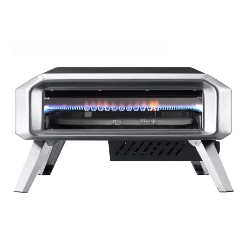 approval  table stand automatic rotating LPG  gas pizza oven 16 inch