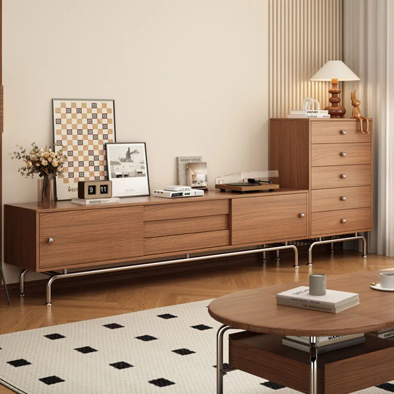 

Lazy Simple Tv Console Cabinet Elegant Style Personality Simple Tv Stands Boho Decoration Organizer Muebles Unique Furniture