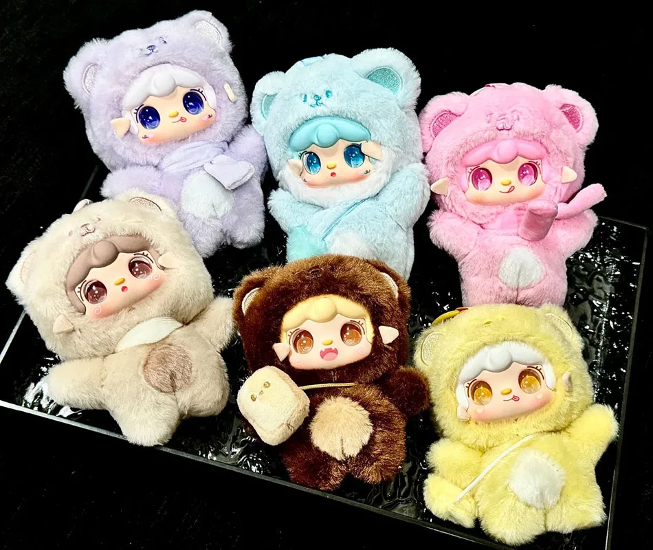 

Новый кулон Yooki v4 10 см Gen Bite Bear Series, виниловая мини-шкатулка с глухой коробкой, милый декор, коллекция фигурок для детей, подарок для девочек