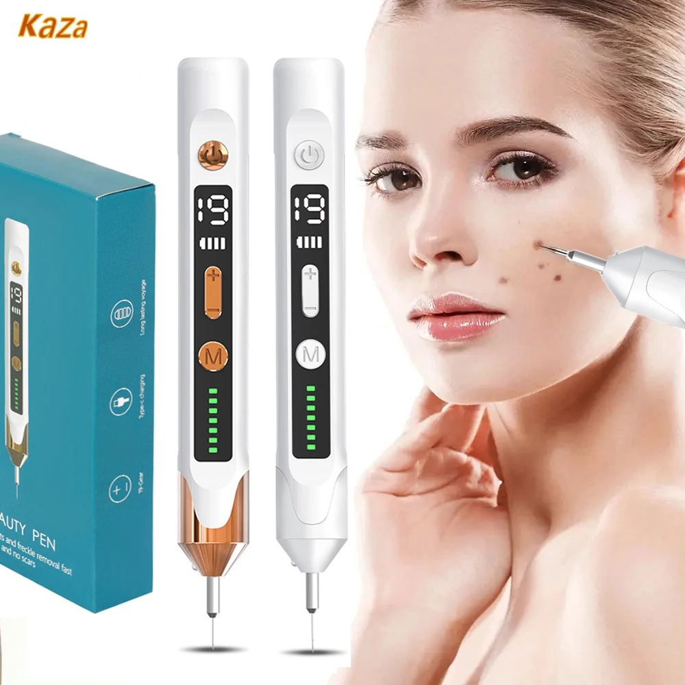 Plasma Pen Mole Removal Wart Spots Dark Dpot Black Dot Nevus Freckle Flat Blemish Pimples Removal for Face Body Skin Tag Remover