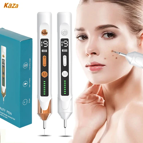 Pluma de Plasma para eliminación de topos, manchas de verrugas, punto negro oscuro, Nevus, pecas, imperfecciones planas, eliminación de espinillas para cara, cuerpo, eliminador de marcas en la piel
