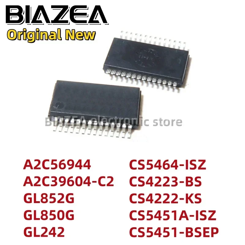 1piece A2C56944 A2C39604-C2 GL852G GL850G GL242 CS5464-ISZ CS4223-BS CS4222-KS CS5451A-ISZ CS5451-BSEP SSOP28