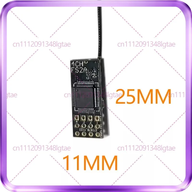 For AFHDS 2A protocol I6 I6X/S remote control FS2A-4CH receiver