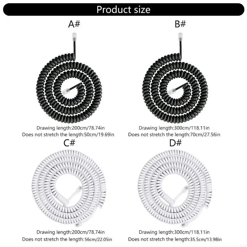 R58F RJ11 RJ9 4P4C telefonica dei passivi del telefono comunicazione chiara