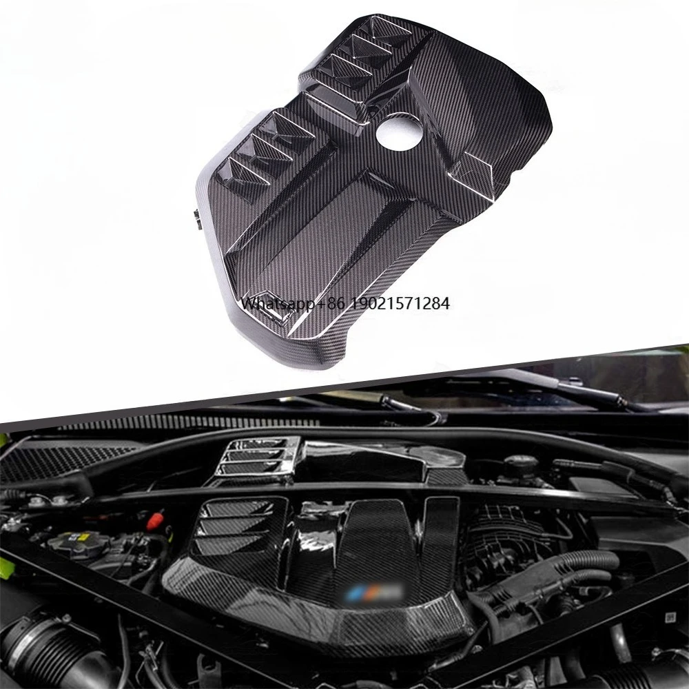 Hot Sale Real Carbon Fiber Auto Parts Dry Carbon for G80 G82 G83 M3 M4 ENGINE COVER 2021+