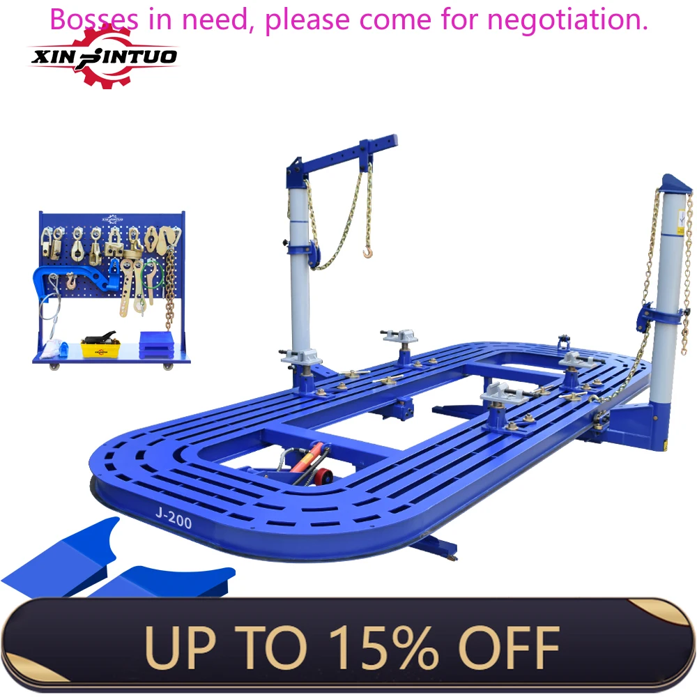 

XINJINTUO Auto Body Frame Machine Car Frame Rotisserie Car Bench