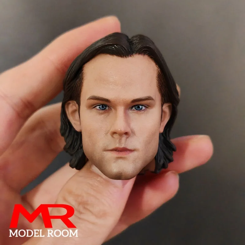 

1/6 Scale Sam Winchester Head Sculpt Carving Model for 12" Male Action Figure Joint Body Dolls