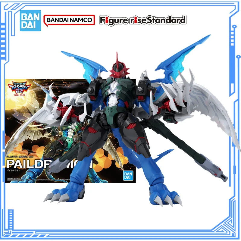 

Bandai Genuine Digimon Model Kit Anime Figures Figure-rise Standard Paildramon Action Figure Collection Model Boys Toys Gifts