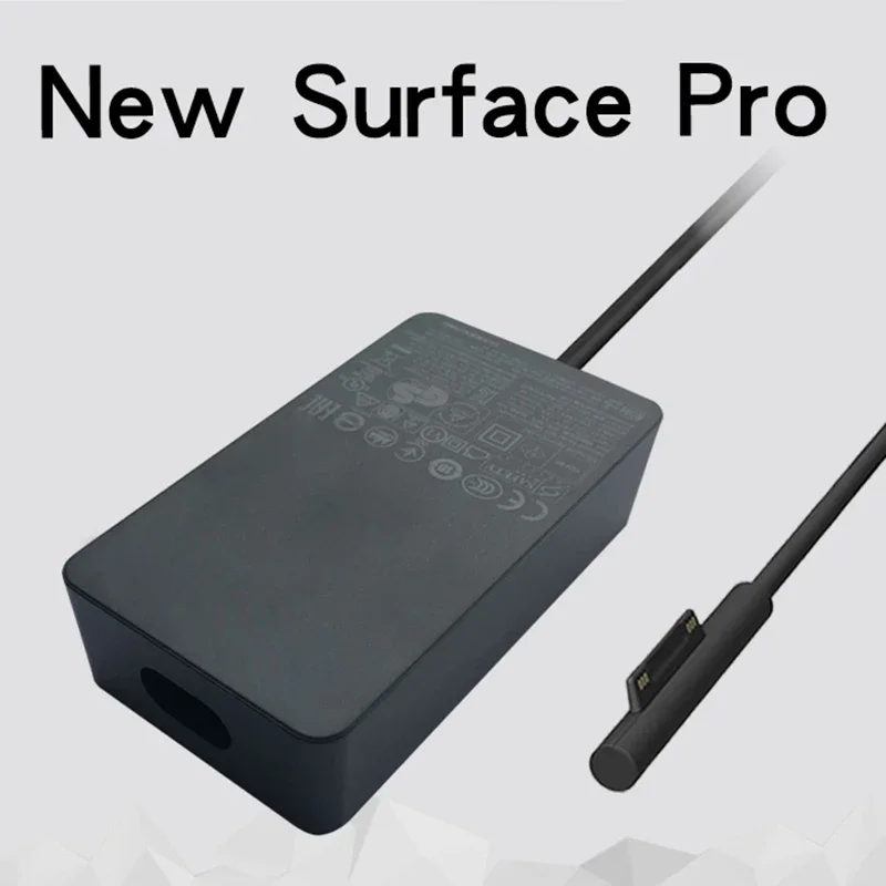 

1800 1796 Power Supply Switching Plug for Surface Pro5 Pro6 Pro I5 7300u Laptop 44W Power Adapter Charger 15V 2.58A