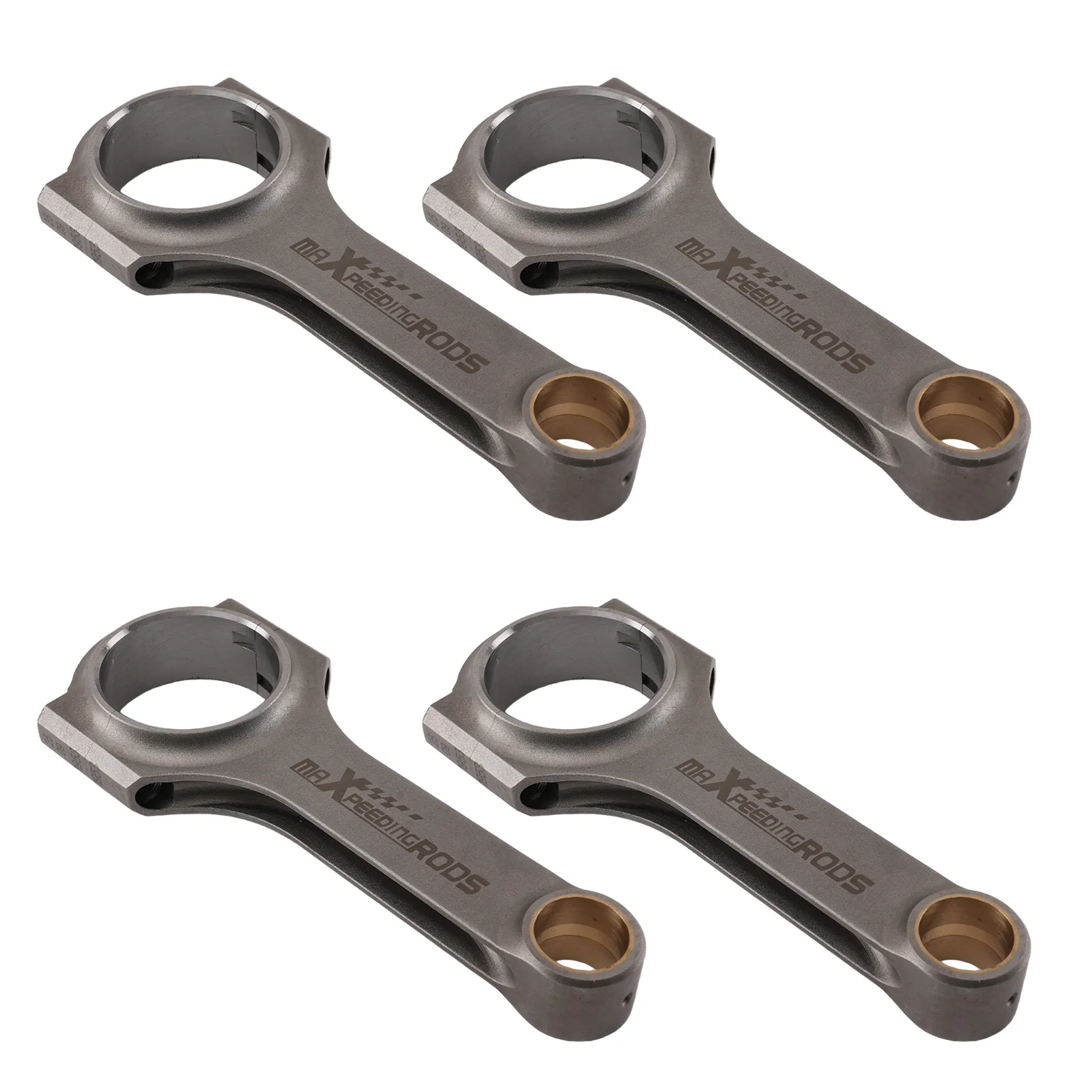 4pcs Forged 4340 EN24 Connecting Rods for BMW N20B20 2013-2016 E89 Z4 sDrive18i Balanced Floating EN24 TUV Piston Bellie