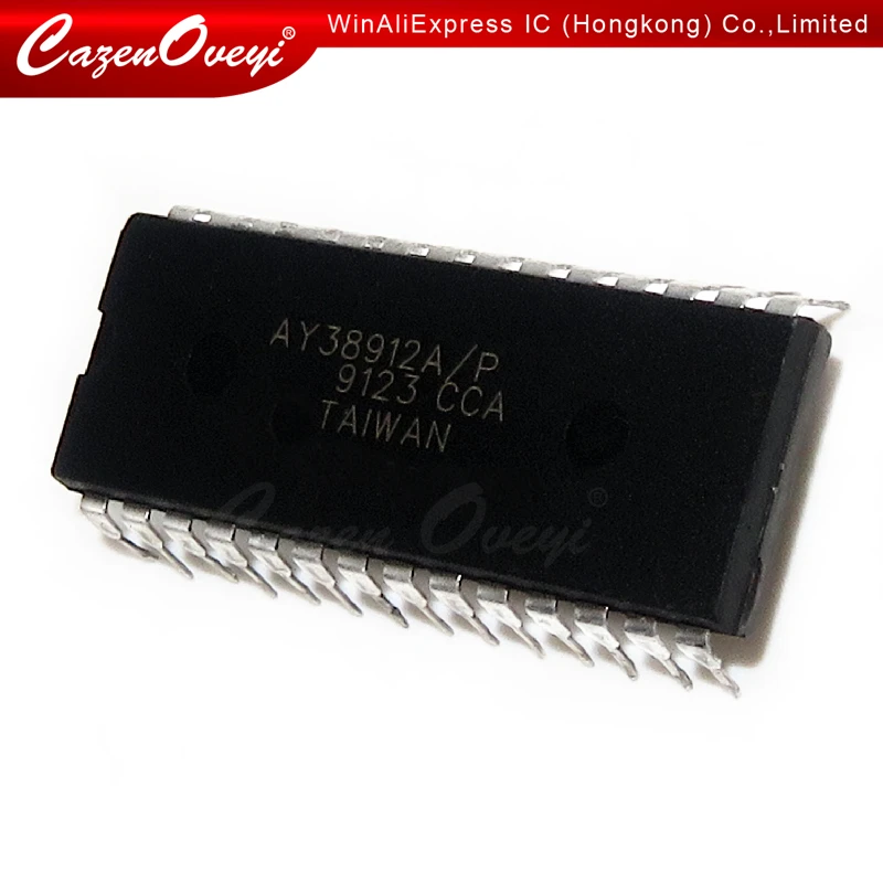 1pcs/lot AY38912A/P AY38912A AY-3-8912A AY-3-8912 DIP-28 In Stock