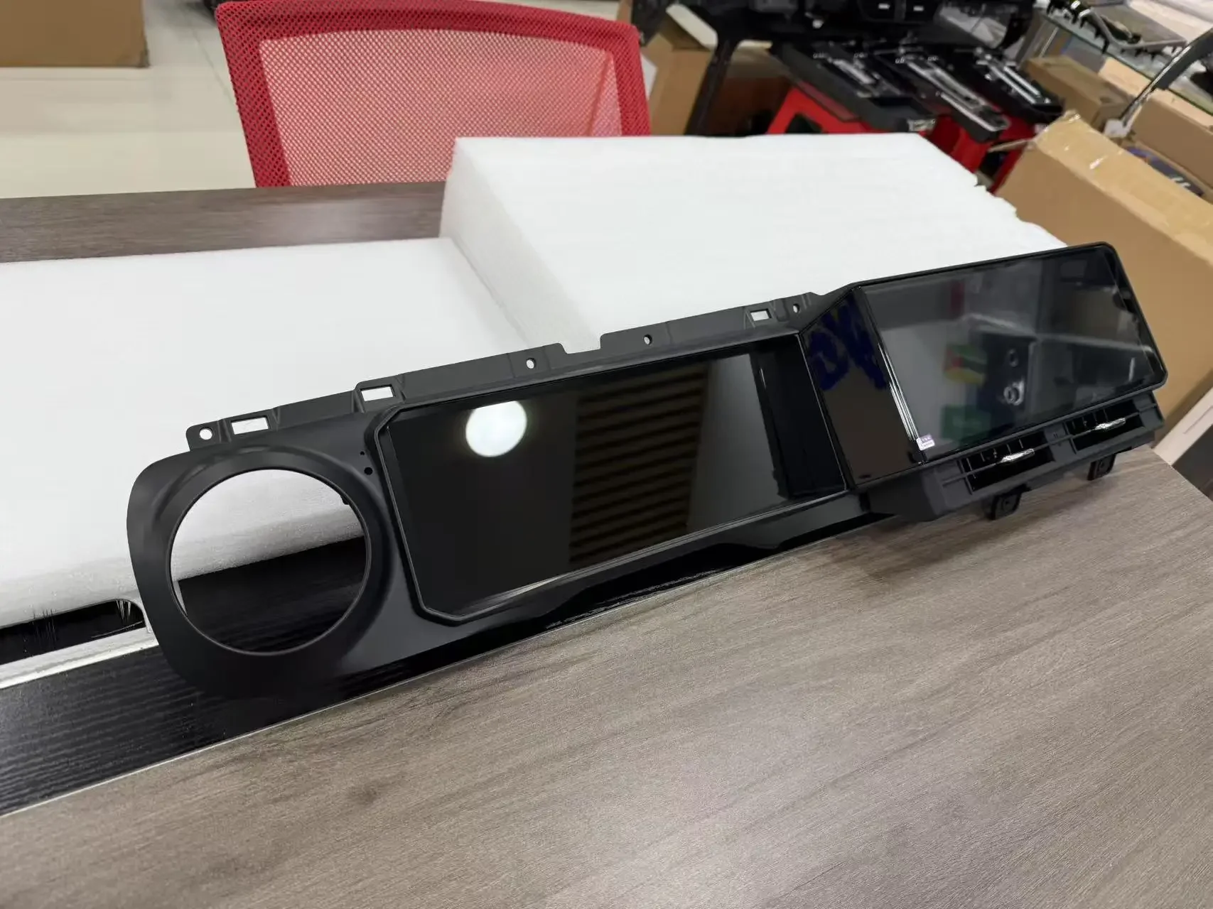 Lettore DVD per auto Android Auto Carplay a doppio schermo da 12,3 pollici per Jeep Wrangler JL 2018-2023 Unità principale per autoradio