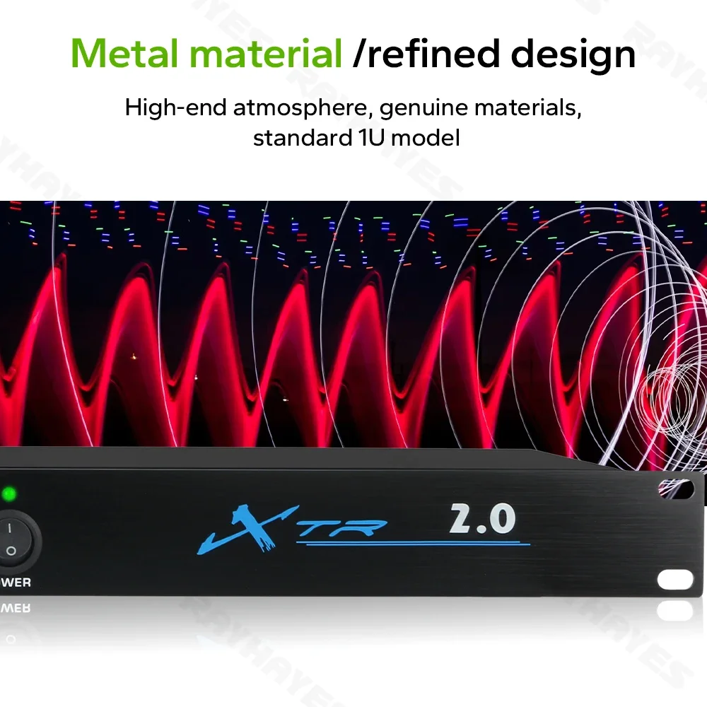 Rayhayes معالج قامع ردود الفعل الصوتي نظام ميكروفون مؤتمرات عالي الجودة 6 في 6 خارج للمرحلة وKTV