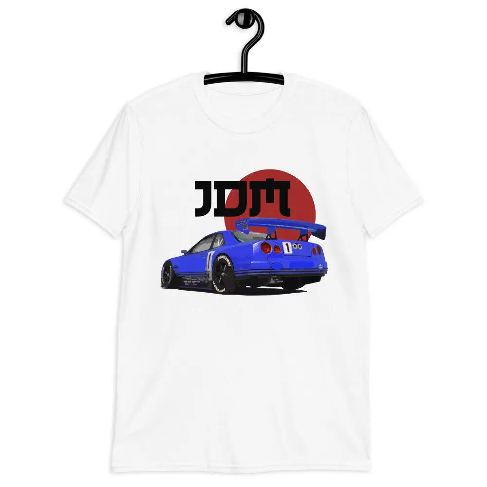 R34 Skyline GTR GT R Race Car JDM Tuner Drift Racing  T Shirt