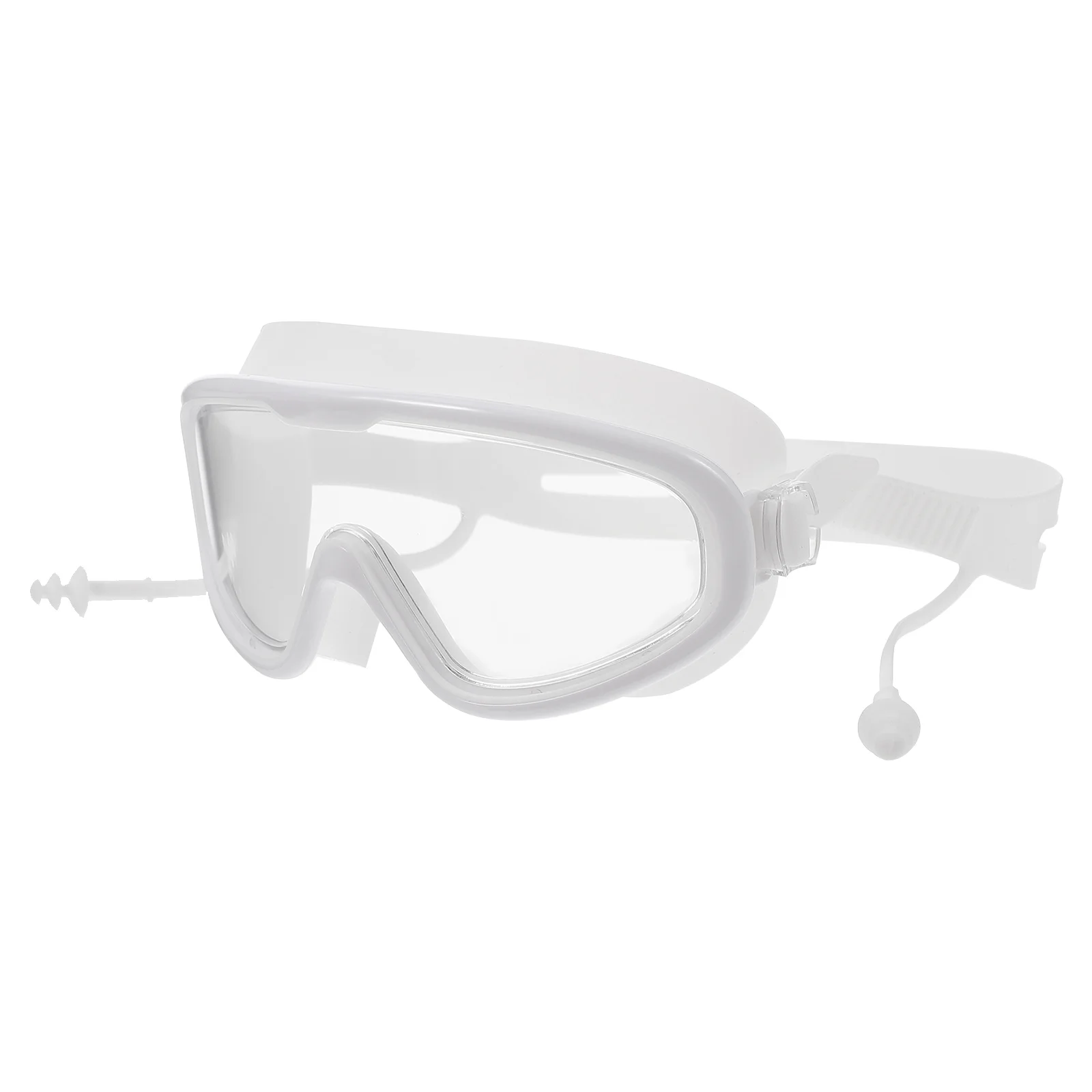 Lunettes de natation haute définition, grand cadre, Anti-buée, PC, étanche, confortable pour adultes