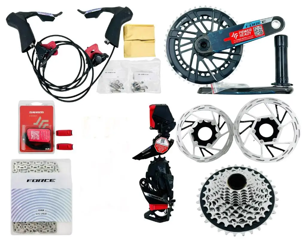 

FORCE AXS E1 groupset 2*12s, 140mm+160mm disc rotor