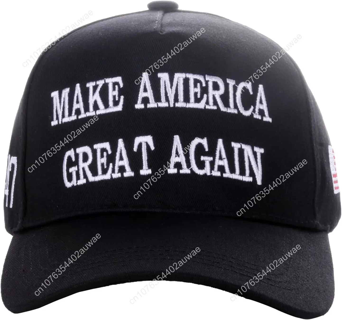 Trump Musk USA Baseball Cap Sparkle American Flag Hat for Men Women Hip Hop Caps