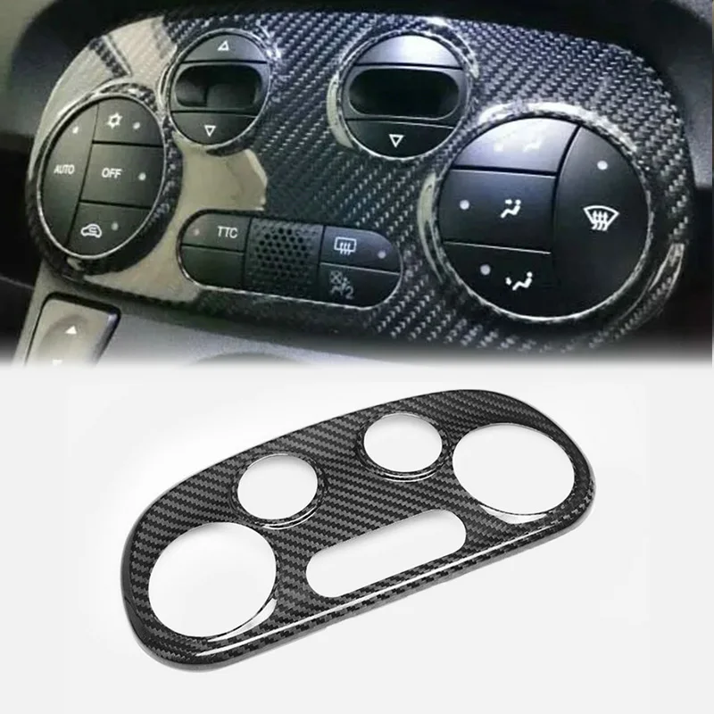 For Fiat Abarth 500 595 695 AC Climate Control Cover Fits Digital Climate Control Premium Trim