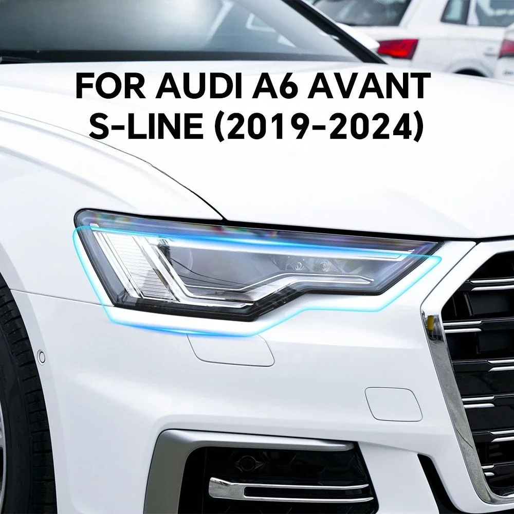

Headlight Rearview TPU Paint Protection Film For Audi A6 Avant S Line 2019-2024 Pre-cut PPF Anti-scratch Resistant Invisible Kit