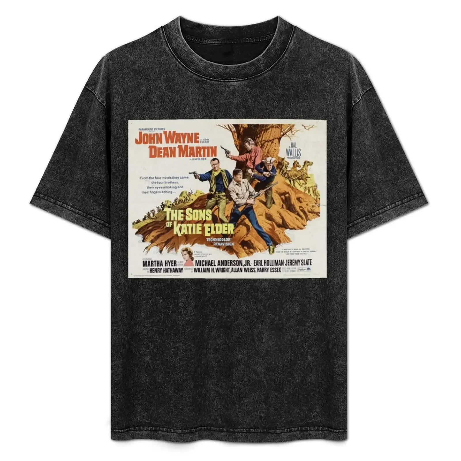 

The Sons of Katie Elder Henry Hathaway T-Shirt man t shirt heavy cotton t shirts for man cotton funny T-Shirt