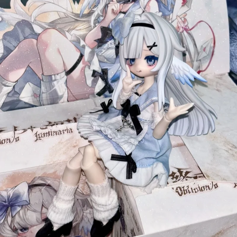 

Meki Blind Box 1/8 Bjd Oblivion'S Luminaria Series Articulated Action Figure Pvc Material Ornament New Style