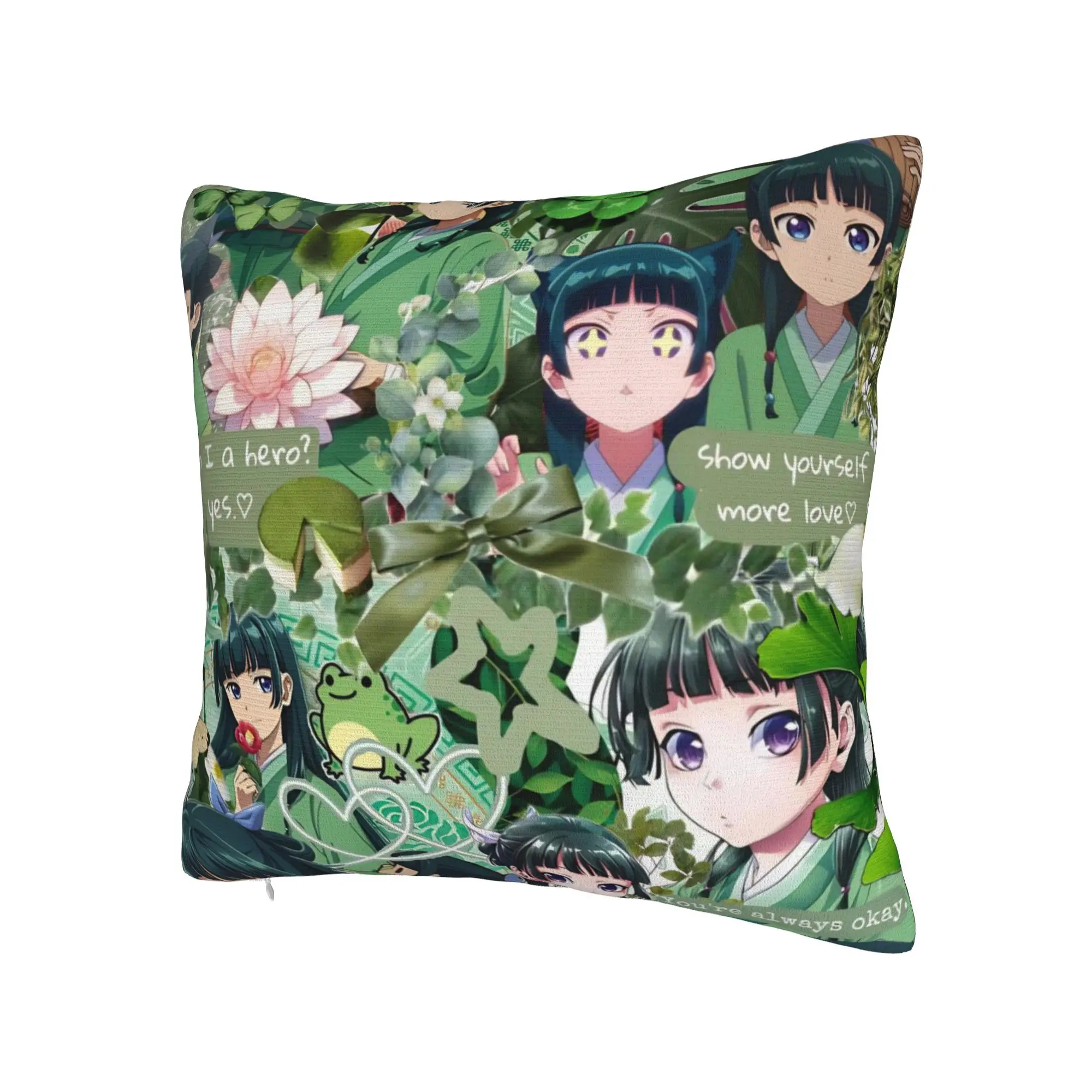 Decorative Pillow Cover The Apothecary D-Diaries Maomao  Accessories Home  Throw Pillow Case Cover Square Style Multi Size