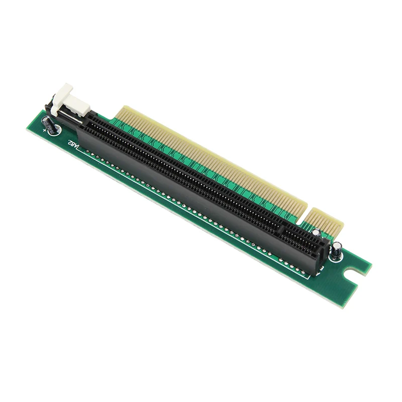 PCI-E 16X Horizontal Transfer 90-Degree Extended Steering Card 1U Chassis Dedicated Graphic Card capacitance