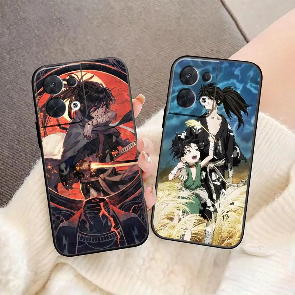 Japanese Anime Dororo Phone Funda Coque Case For OPPO FIND X5 X3 X6 RENO 10 8 7 7Z 2Z 6 6Z 5 4 Lite Pro Plus Case Shell Cover