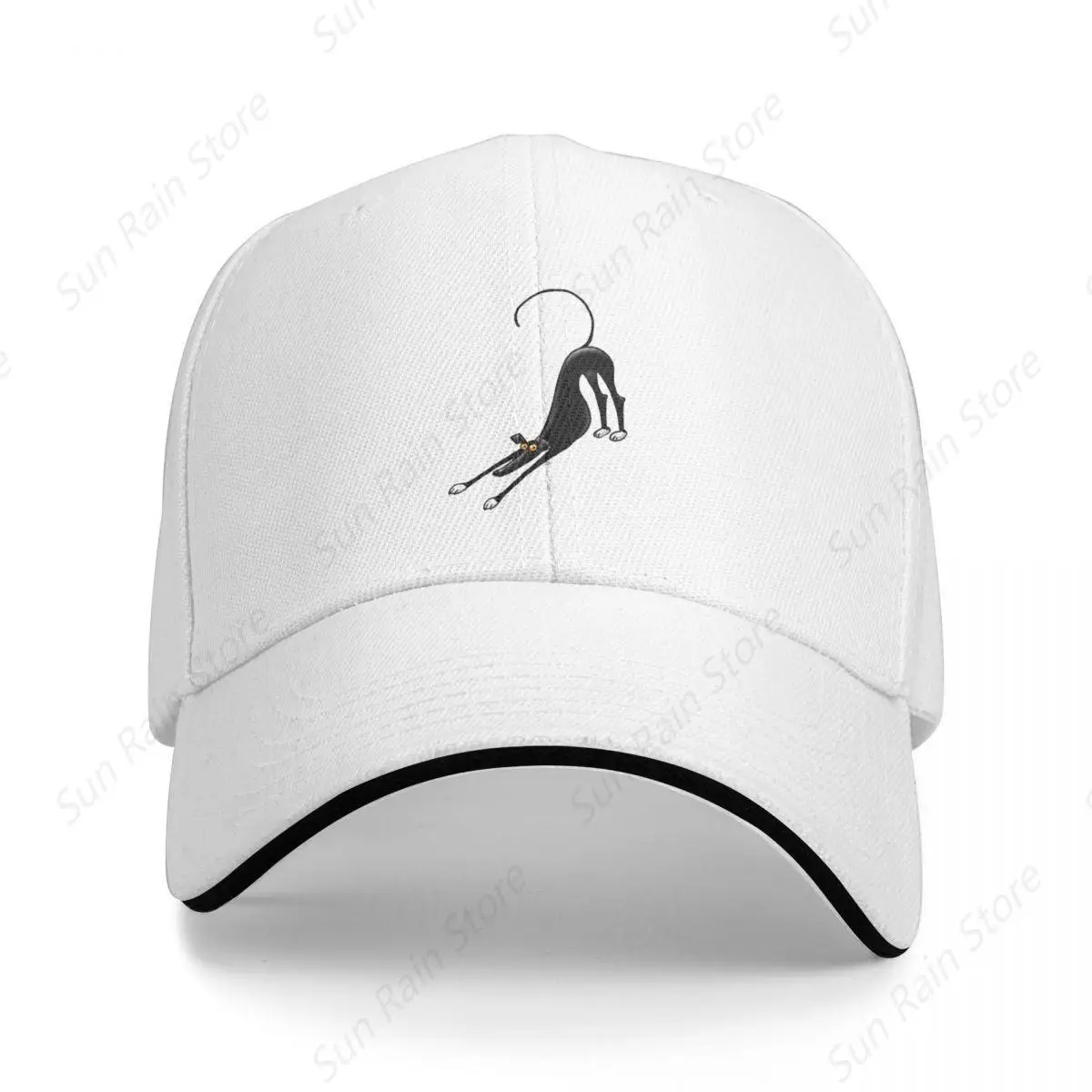 Bowdown Hound Cap Fashion Casual Baseball Caps Adjustable Hat Hip Hop Summer Unisex Baseball Hats Customizable Polychromatic