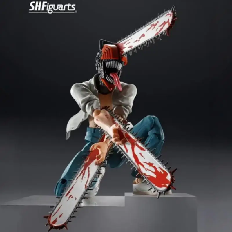 العلامة التجارية الجديدة بانداي بالمنشار رجل S.H.Figuarts الفيلم Raze Arc Denji أنيمي عمل أرقام اللعب نموذج PVC جمع مهرجان هدية