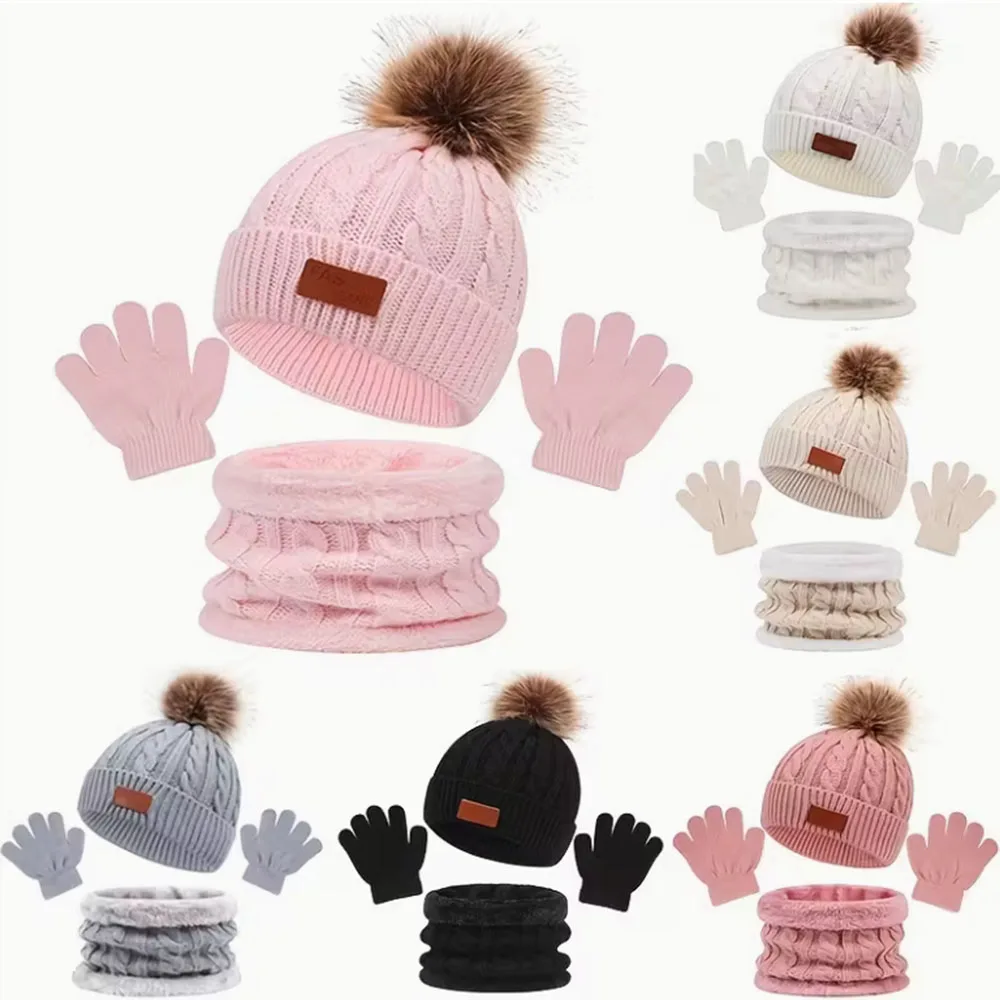 

Boys' And Girls Stretchy Knit Beanie Hat with Ear Flaps & Pom-Pom - Soft Warm Winter Hat Thanksgiving & Everyday Use, Winter Hat