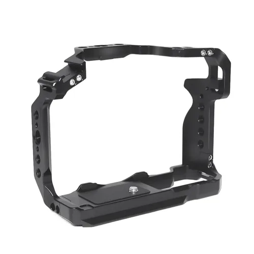 Imagen 2 del producto Equipo de jaula de cámara R50 para Canon EOS R 50, extensión de marco protector, Kit DIY 1/4 3/8, zapata fría, soporte estabilizador de trípode DSLR