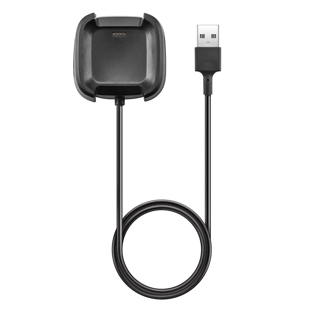 Uniwersalna ładowarka do smartwatcha Fitbit Versa Lite/Versa z kablem USB o długości 1 m