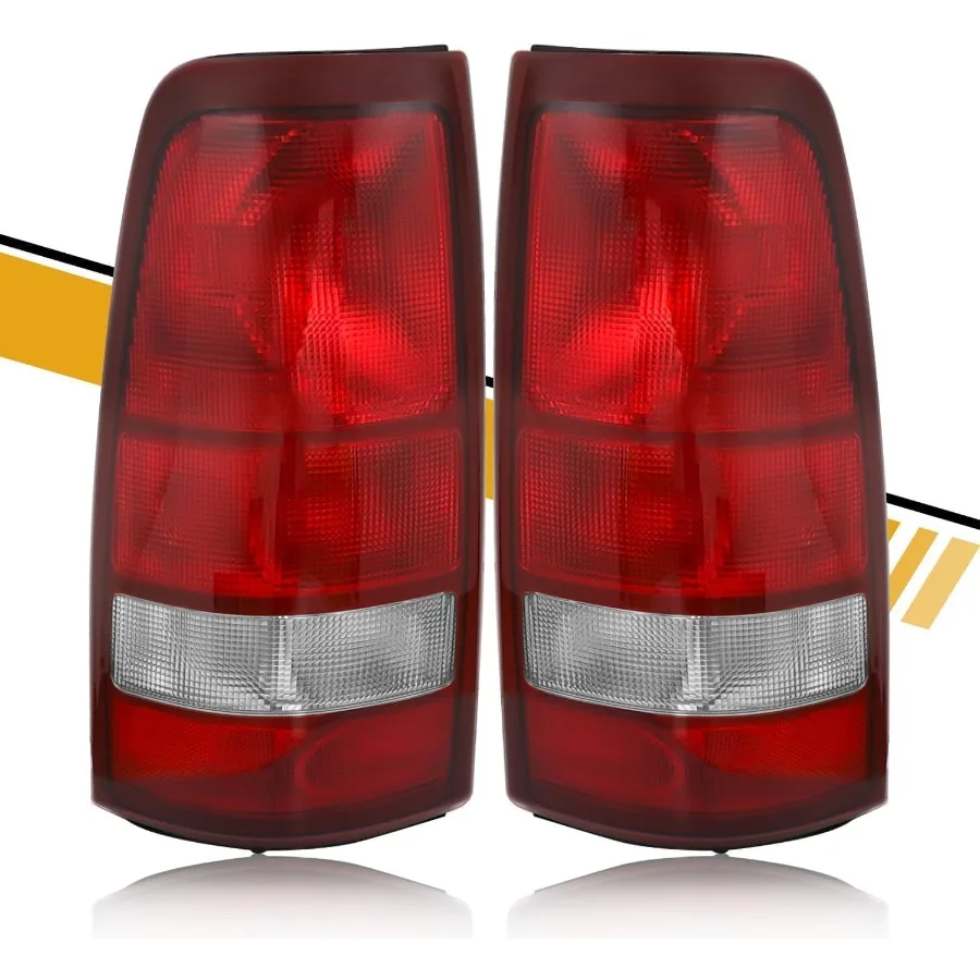 

Задний фонарь в сборе, совместимый с Chevy 19992002 Silverado 1500 и GMC Sierra 19992006, задние фонари FactoryStyle для GM2800173