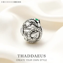 Beads Lizard New 925 Sterling Silver Strength Gift Karma Charms European Jewelry Accessories