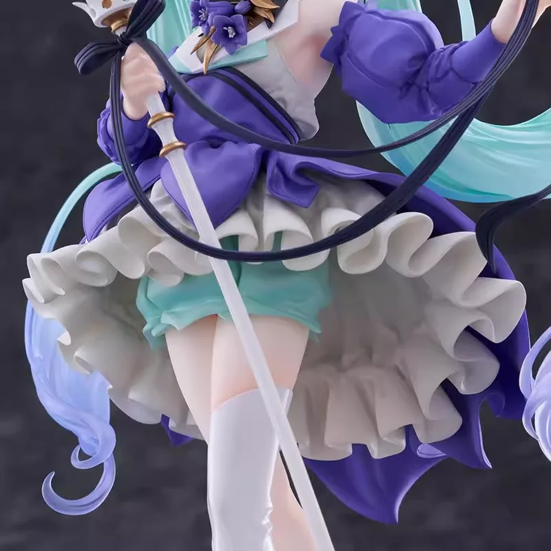 In Stock Original TAITO Hatsune Miku Birthday2024 ดอกไม้อะนิเมะคอลเลกชันตุ๊กตาเครื่องประดับของขวัญวันเกิดของเล่นของขวัญ