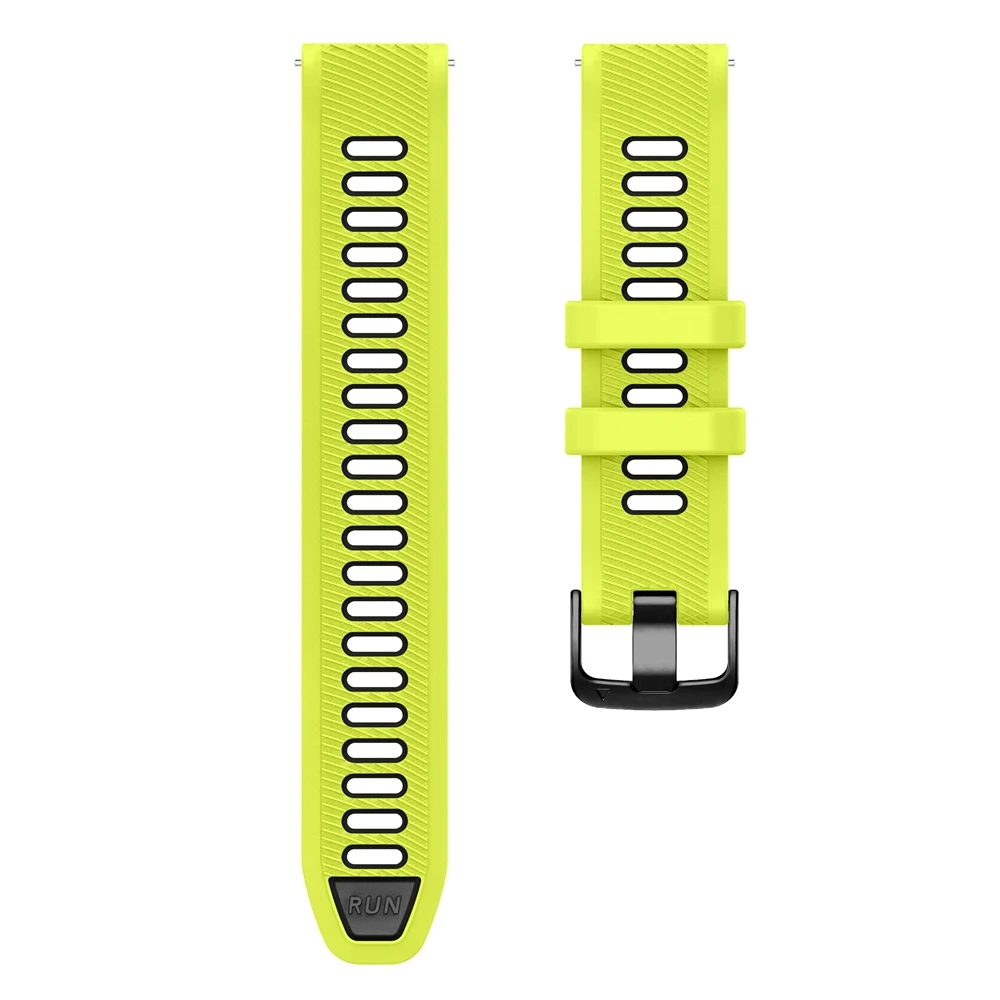 Universelles 22-mm-Sport-Silikonarmband für Garmin Forerunner 265 255 Musikband für Vivoactive 4/Venu 4 45 mm Armband-Uhrenarmband – Detail 31