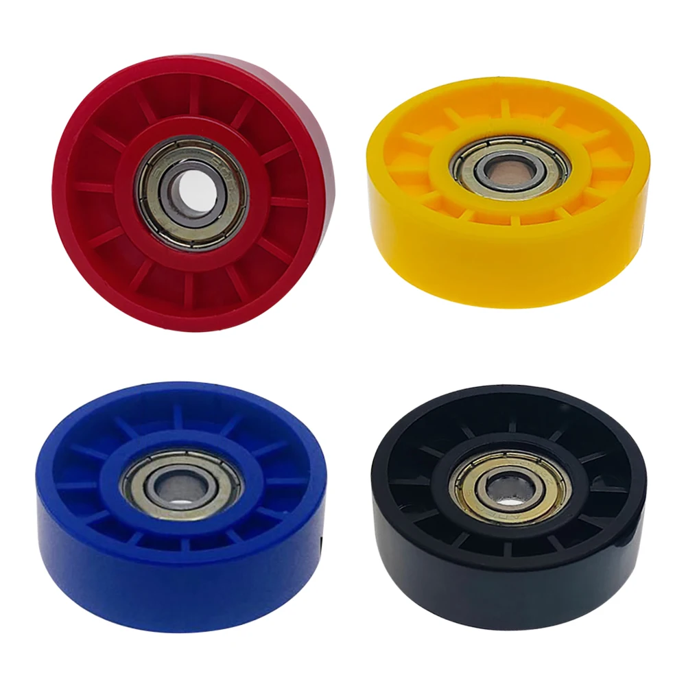 

Roller Transportation Equipment Accessories Door and Window Hardware Rubber Bearing Pulley Unloading Non powered Portable Wheel