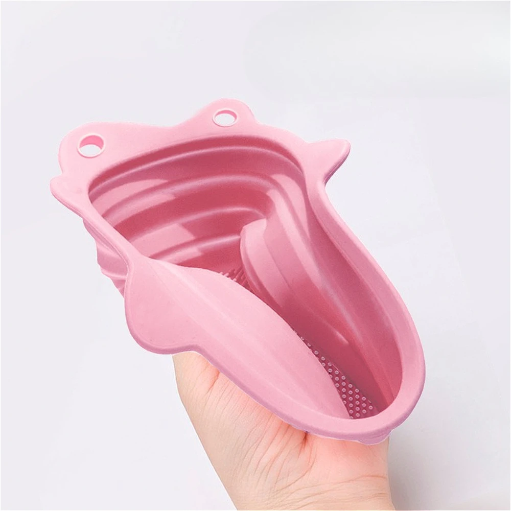 Ciotola pieghevole in silicone pieghevole per la pulizia degli strumenti di bellezza |   Beauty Egg Cleaner e pennello per trucco Quick Cleaner (uso quotidiano per le donne)
