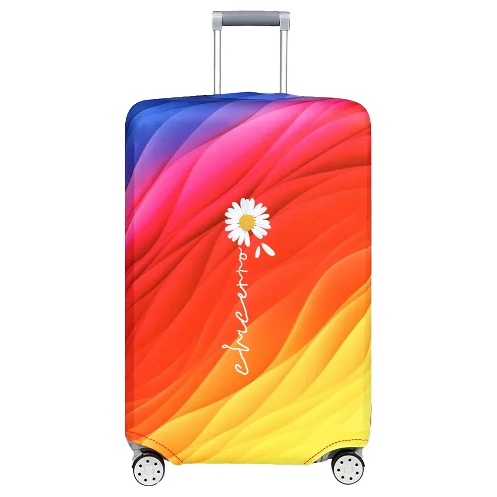 Travel Suitcase Cover Suitable for 18-32 Inch Thick Luggage Dust Covers Daisy  Series Baggage Protection Covers Outdoor Holiday