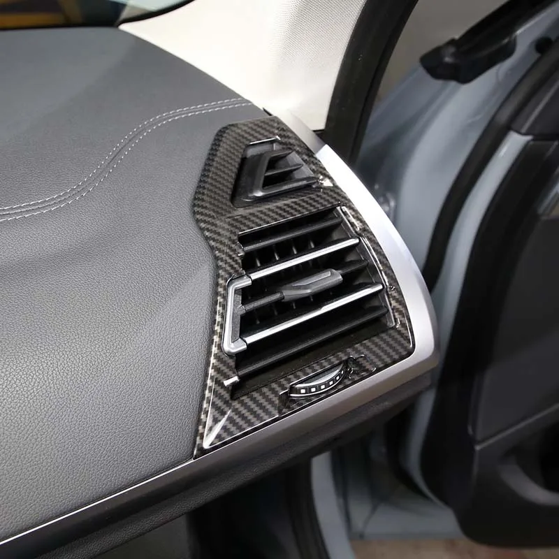 

For BMW X3 X4 G01 G02 2022 ABS carbon fiber Car Side Air Conditioner Air Outlet Vent Cover Trim Interior Accessories