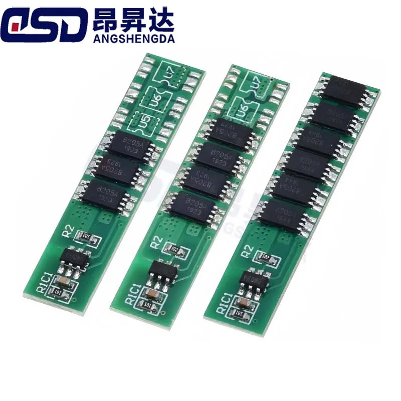 1 قطعة 1S 7.5A 10A 15A 3.7V ليثيوم أيون 3 4 6MOS BMS PCM لوح حماية البطارية PCM لبطارية ليثيوم الأسد 18650
