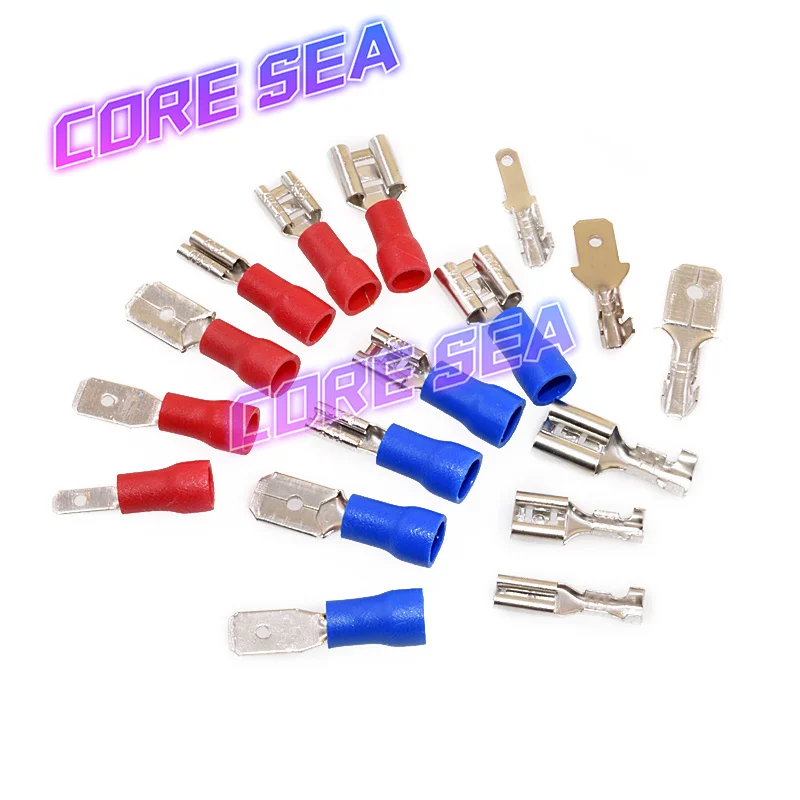 Insert spring terminal 2.8/4.8/6.3mm Insert spring sheath Insert connector Boat shaped switch Cold pressing terminal Cold pressi