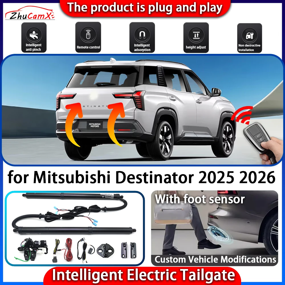 

ZhuCamX Smart Powered Tailgate System for Mitsubishi Destinator 2025 2026 Automatic Intelligent Electric Trunk Lift Control Kit