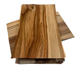 5pcs/lot  Length:250x150mm T:0.4-0.5mm Natural Apple Wood Thick Wood Veneer Sheets marquetry Art Patchwork Veneer