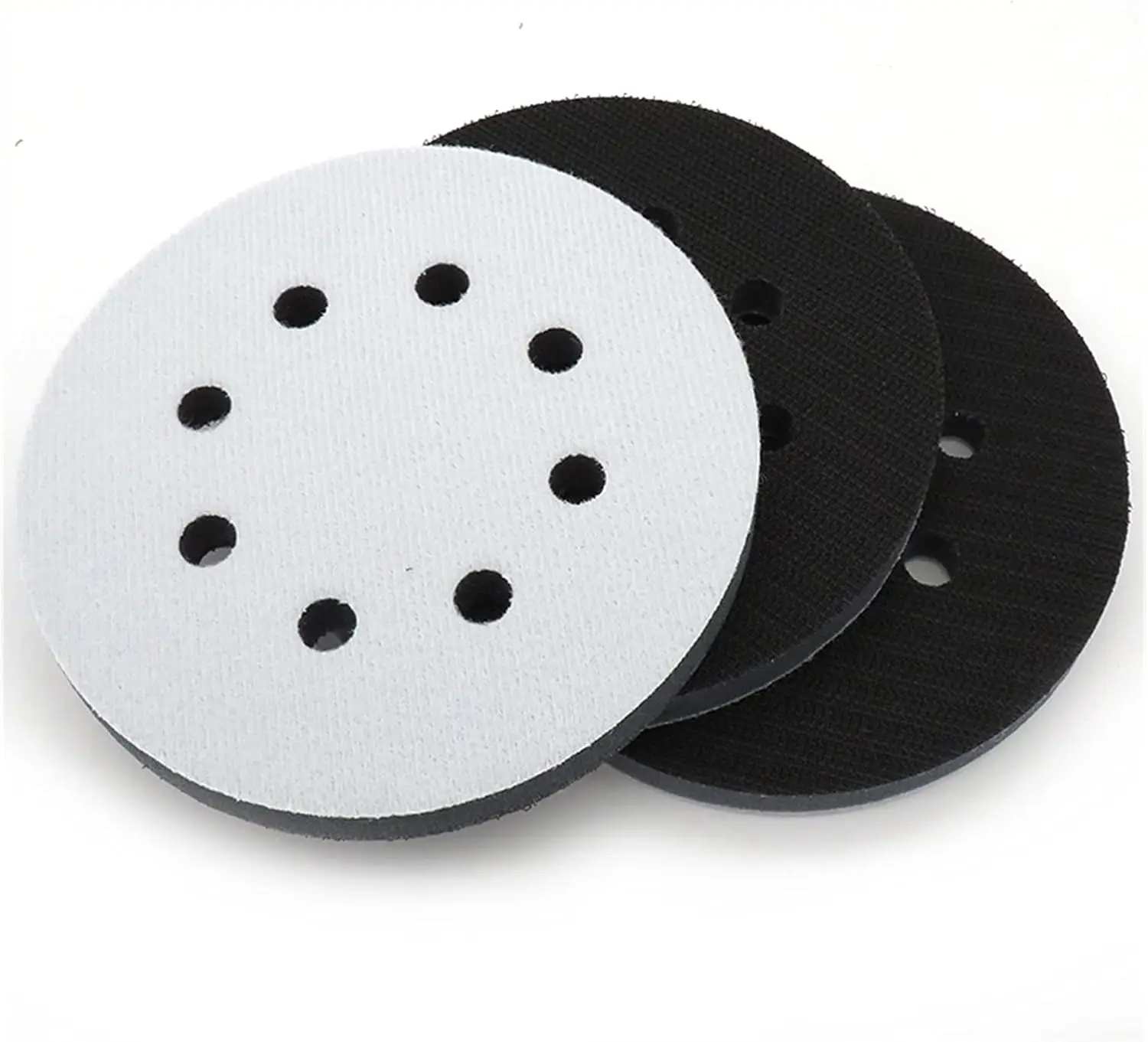 

Sanding Sandpaper Sponge Brush 5 Inch 125mm Sponge Interface Pad Polishing Pad, (Color : 8 Hole Soft)